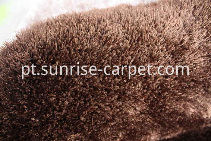 Soft Elastic & Silk Mix Shaggy Rug